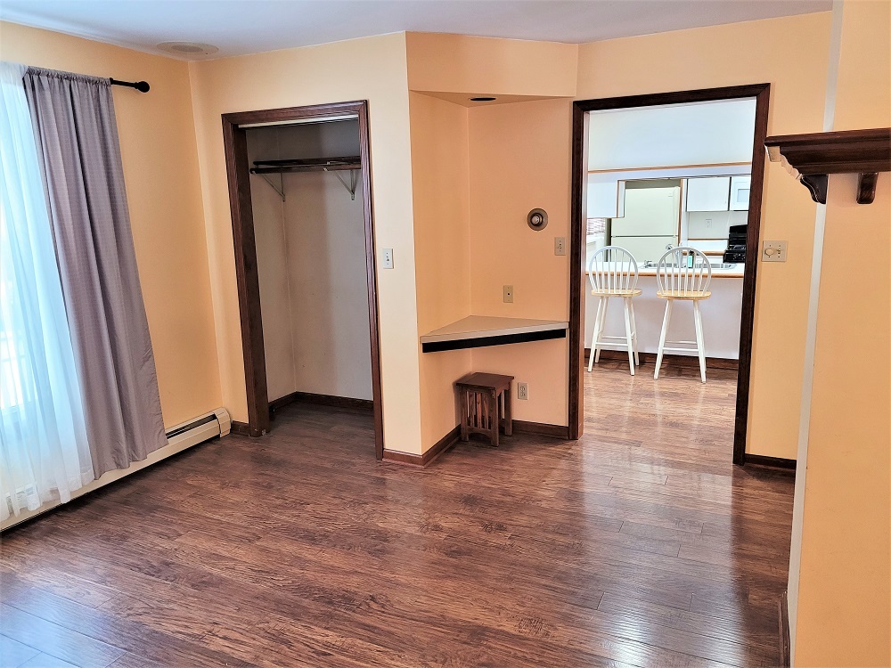 1002 Chestnut Avenue Dixon, IL 61021 - Photo 7 of 30 a view of an empty room with wooden floor and a window