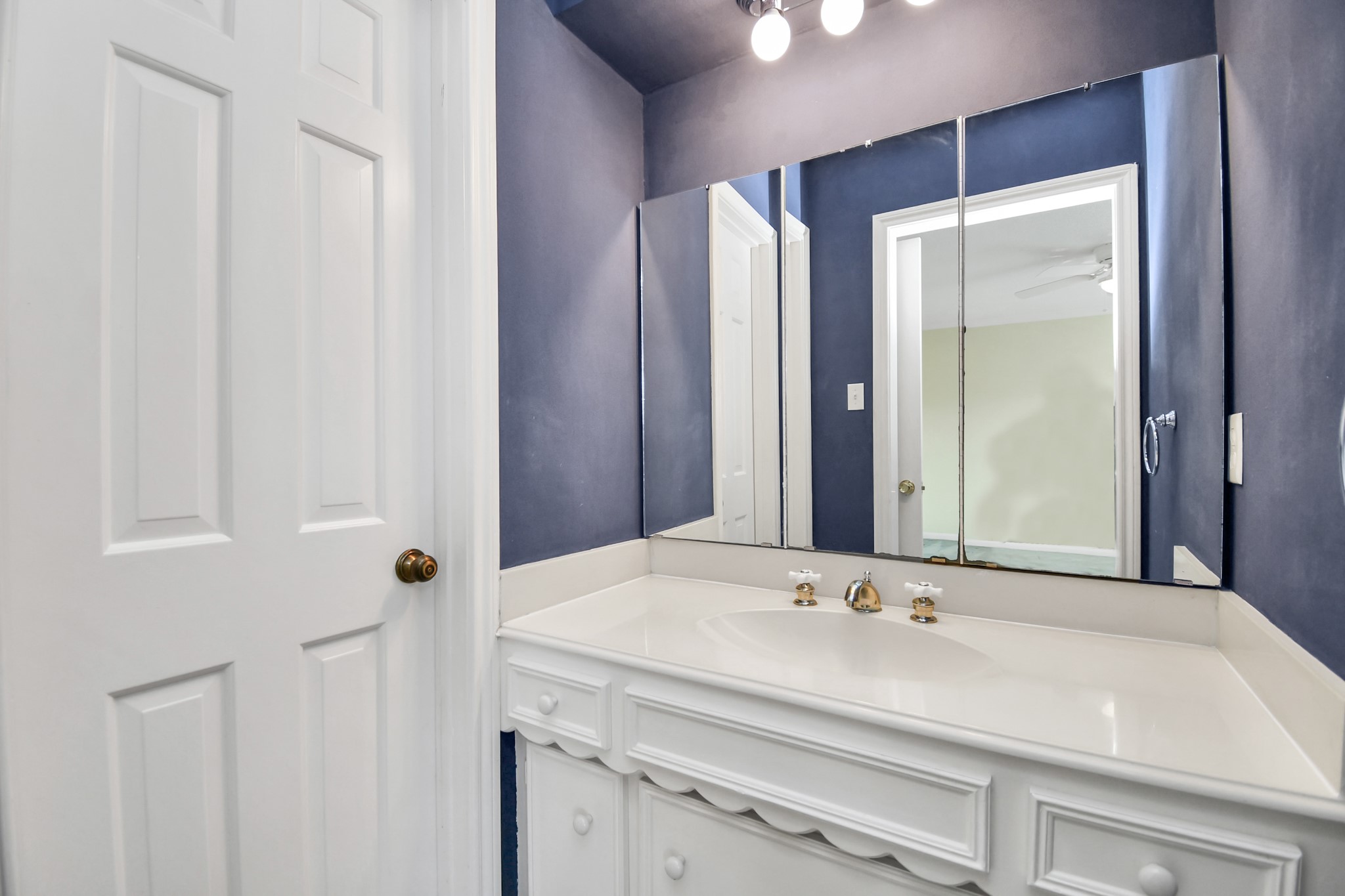 3114 Audubon Court Sugar Land, TX 77478 - Photo 18 of 29 a bathroom with a sink and a mirror