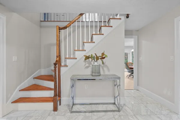 a view of entryway and hall