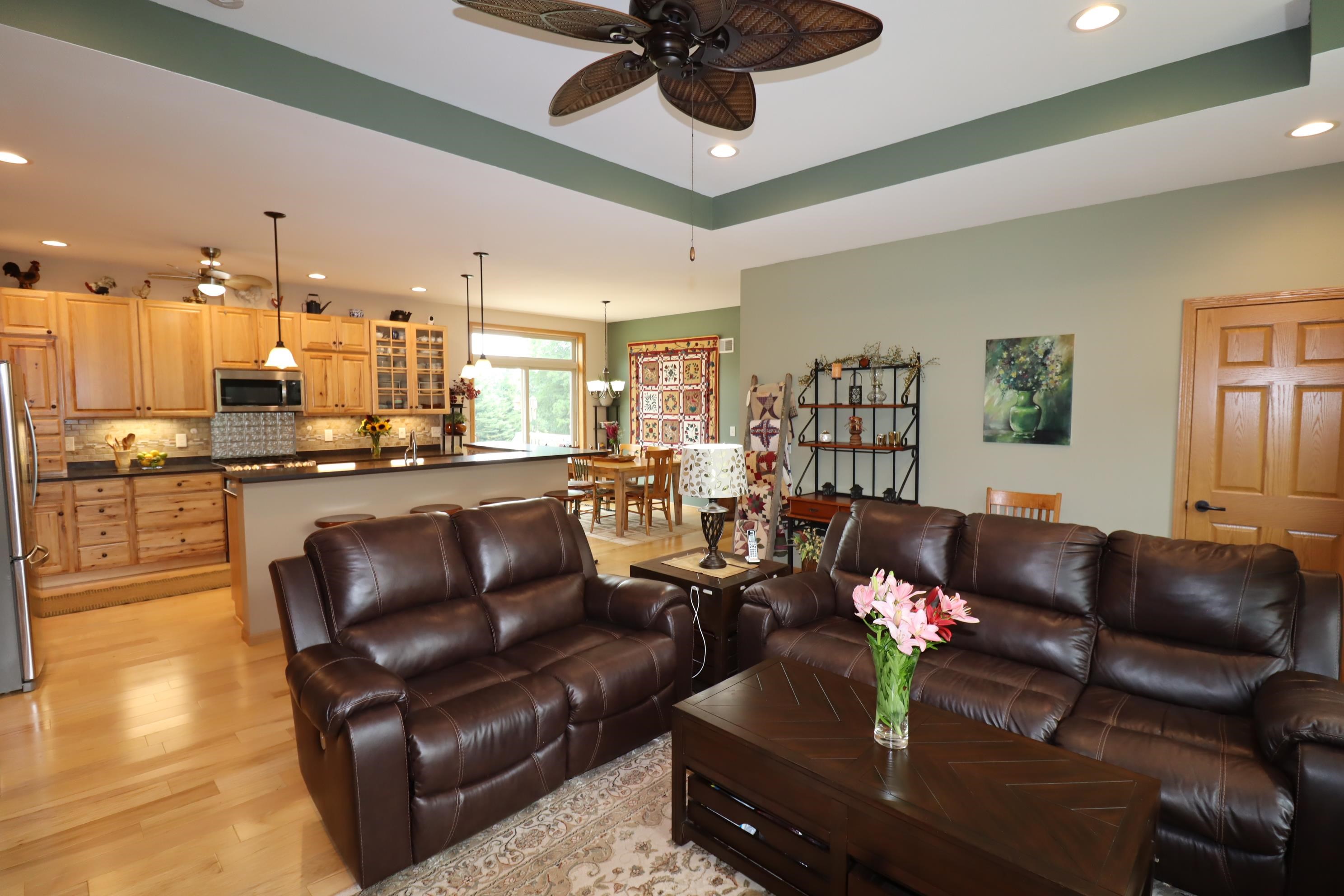 58715 Noid Road Mason, WI 54856 - Photo 24 of 89 Tray Ceiling In Living Space