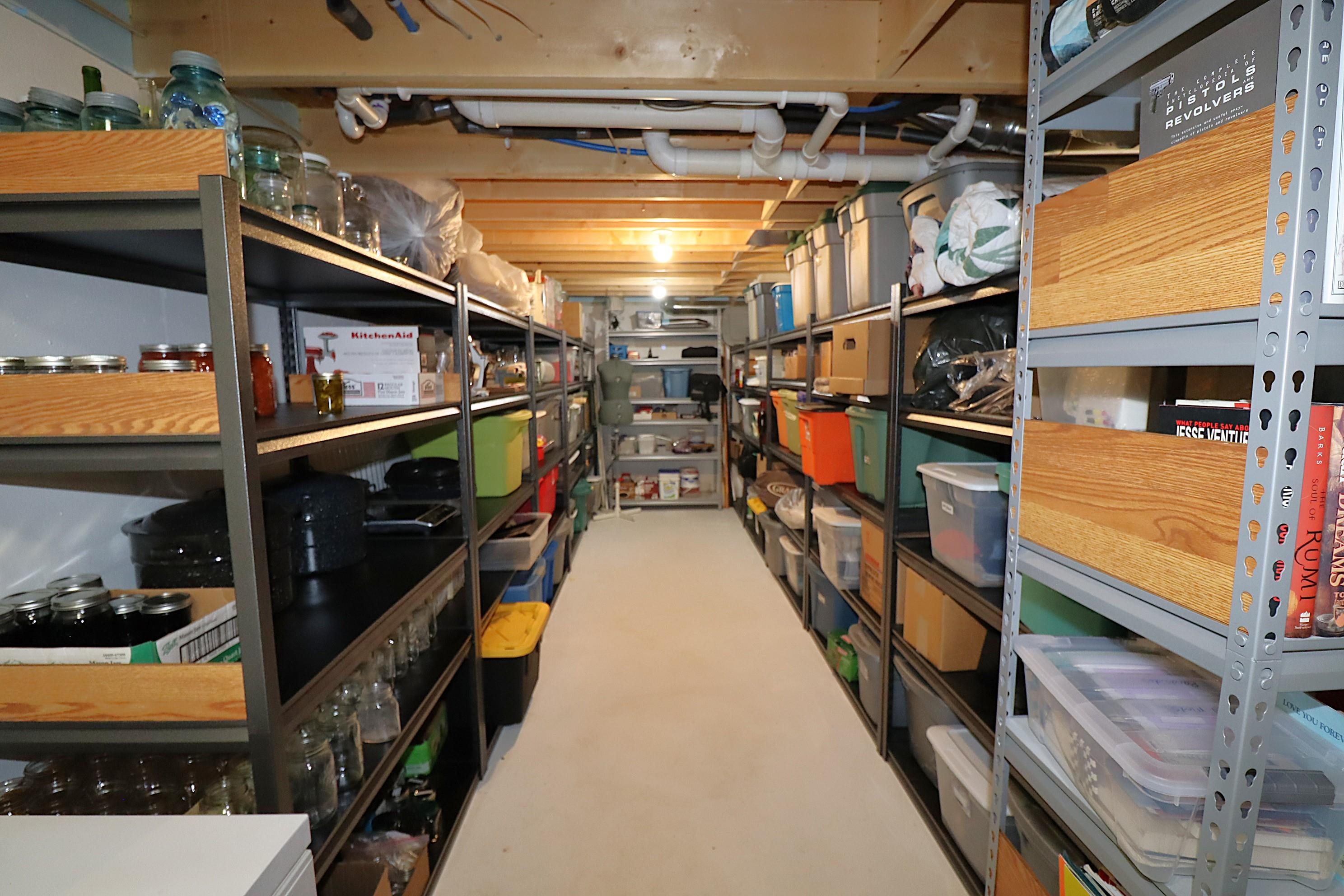 58715 Noid Road Mason, WI 54856 - Photo 57 of 89 Lower Level Storage