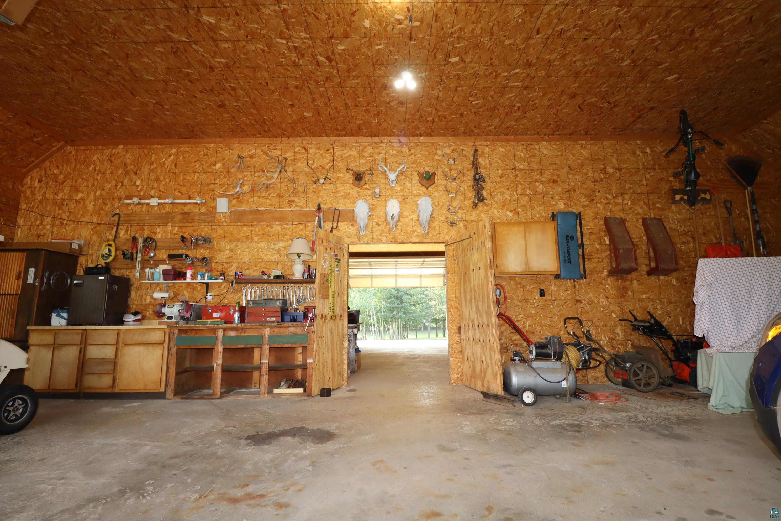 58715 Noid Road Mason, WI 54856 - Photo 69 of 89 Pole Barn Interior