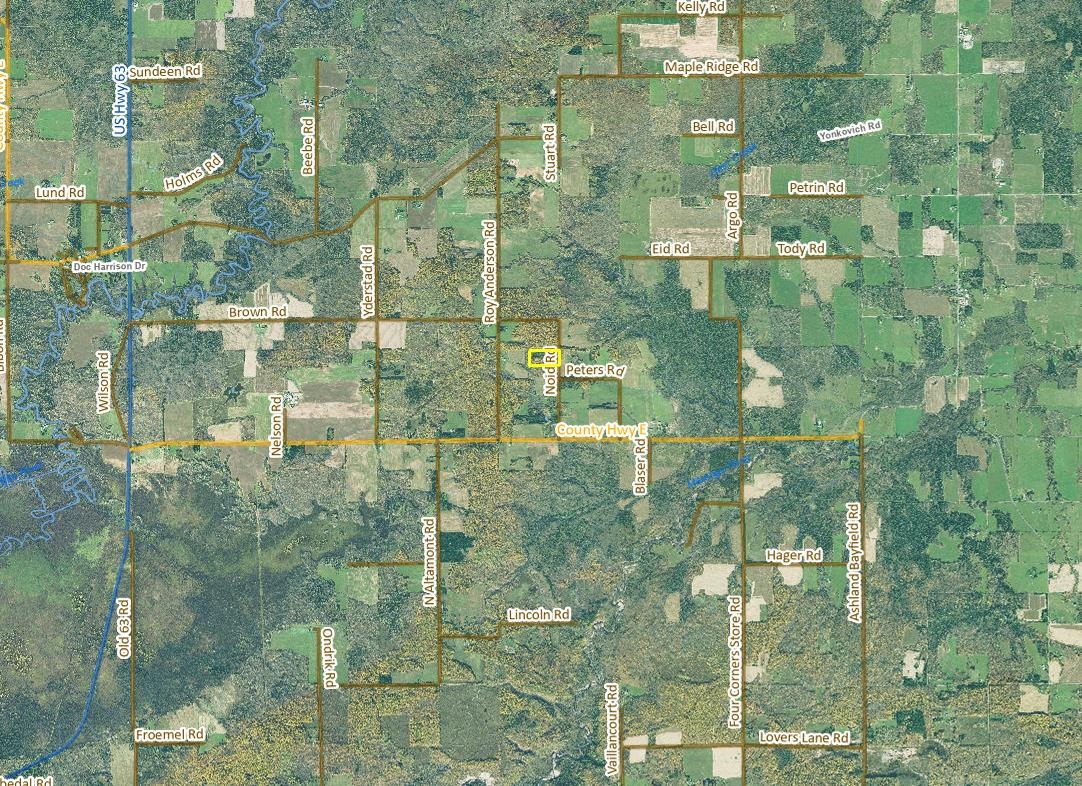 58715 Noid Road Mason, WI 54856 - Photo 89 of 89 Aerial Far View