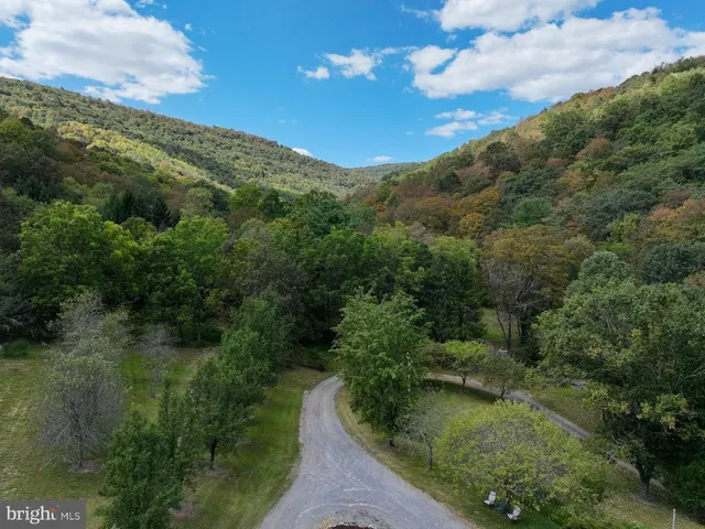 a view of wooden door