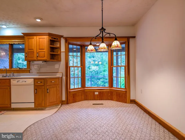 a view of empty room