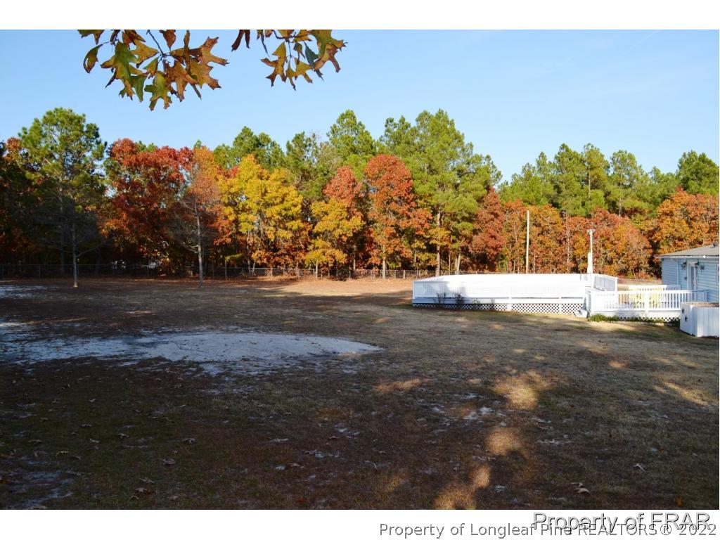 105 Beard Road Raeford, NC 28376 - Photo 24 of 29 a view of a yard with a tree