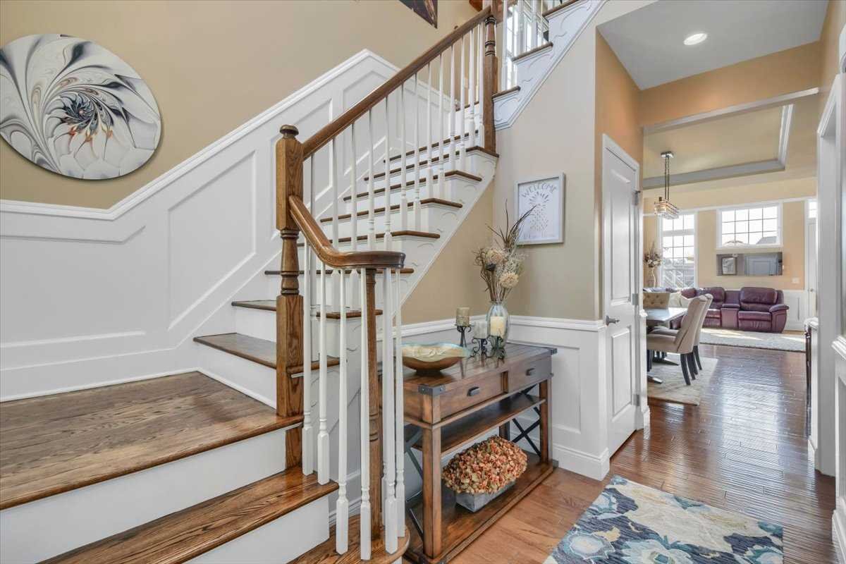 35 Farmington Road Wappinger, NY 12590 - Photo 3 of 28 a view of entryway dining room and hall with wooden floor