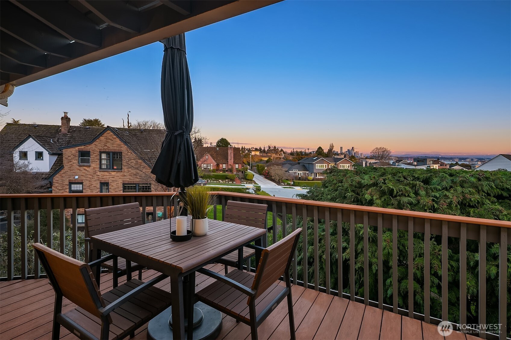2016 Constance Drive West Seattle, WA 98199 - Photo 10 of 40 a view of balcony with furniture