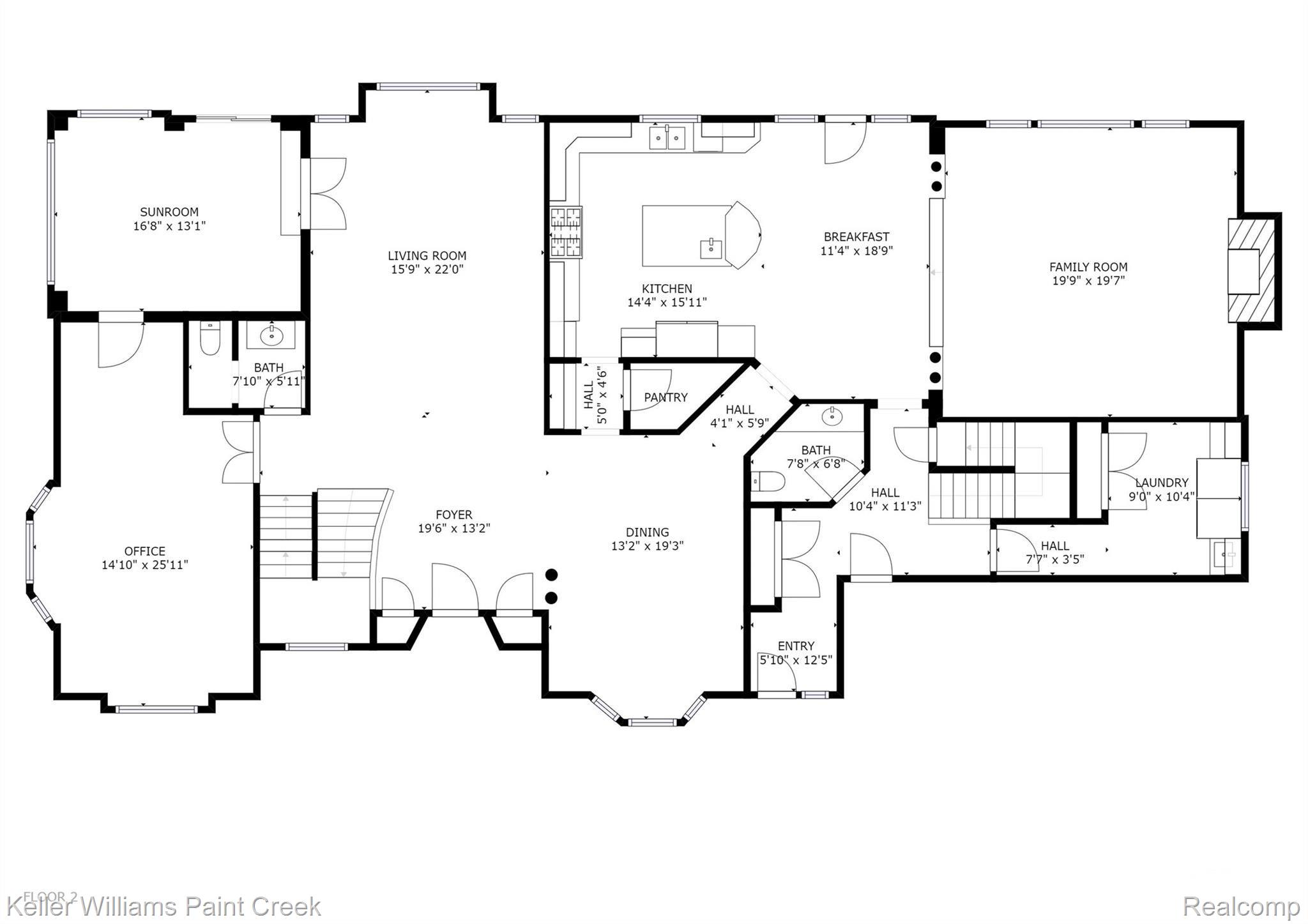 4902 Crestone Way Rochester, MI 48306 - Photo 68 of 70 First Level Floor Plan