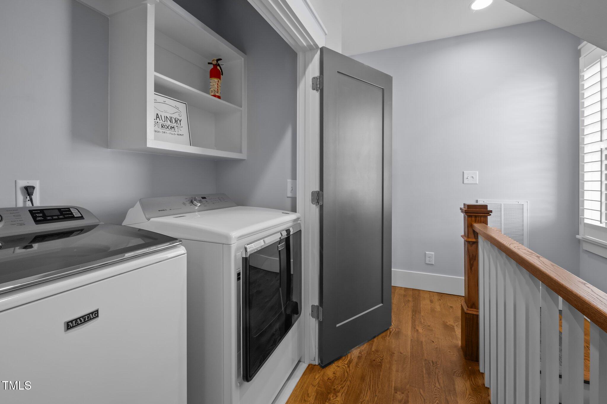 608 Dowd Street Durham, NC 27701 - Photo 13 of 24 a utility room with dryer and washer