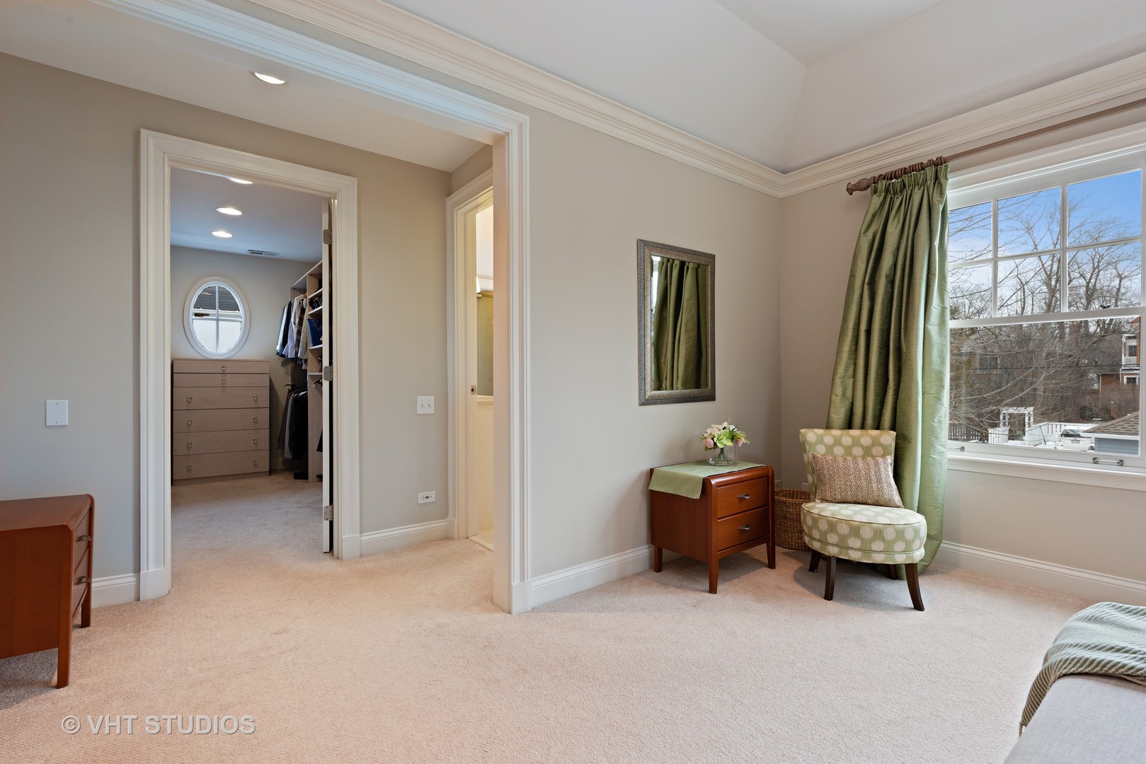 1075 Elm Street Winnetka, IL 60093 - Photo 18 of 40 a living room with furniture and a large window