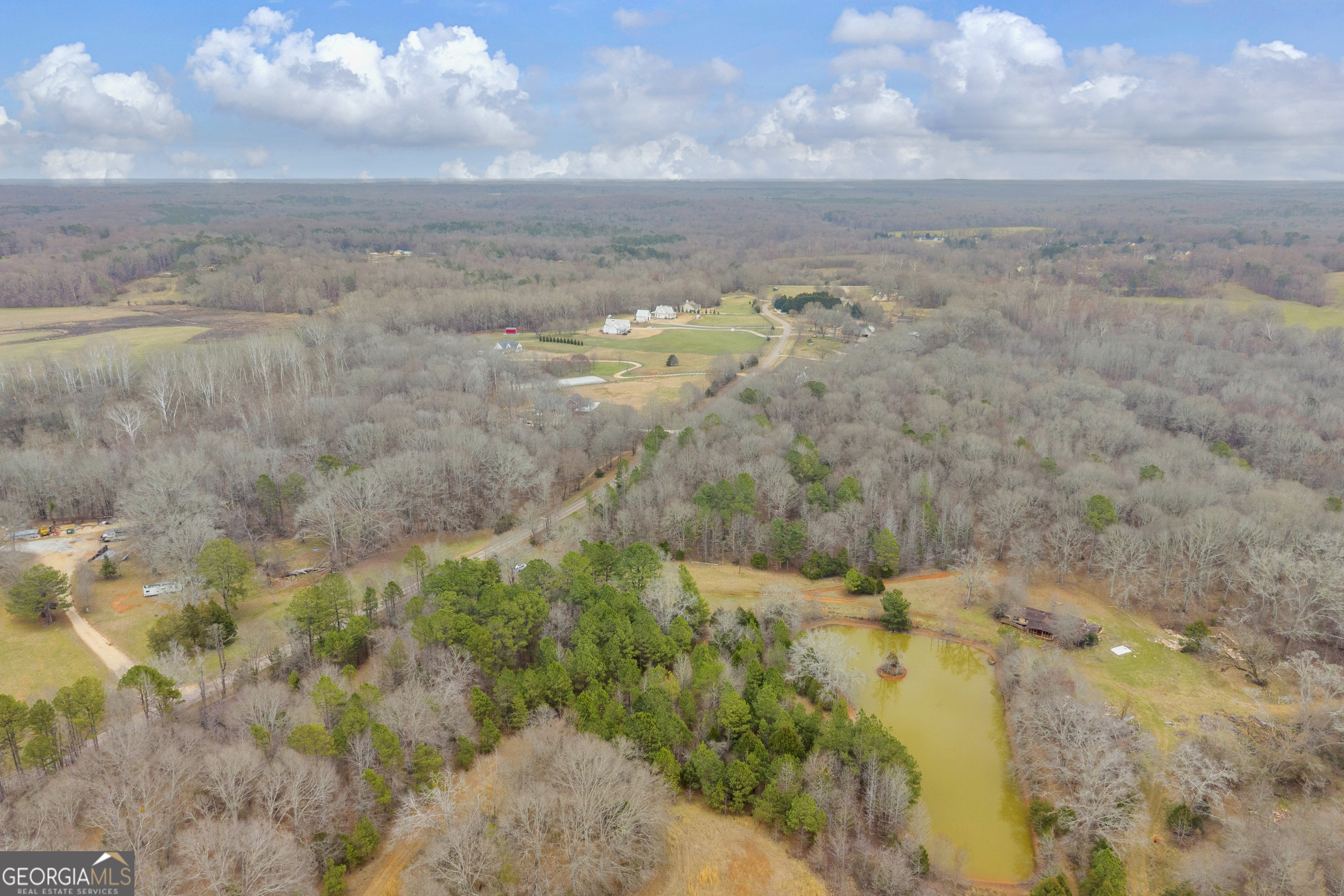 0 Cedar Grove Church Road Winder, GA 30680 - Photo 5 of 10 a view of a yard with lots of bushes