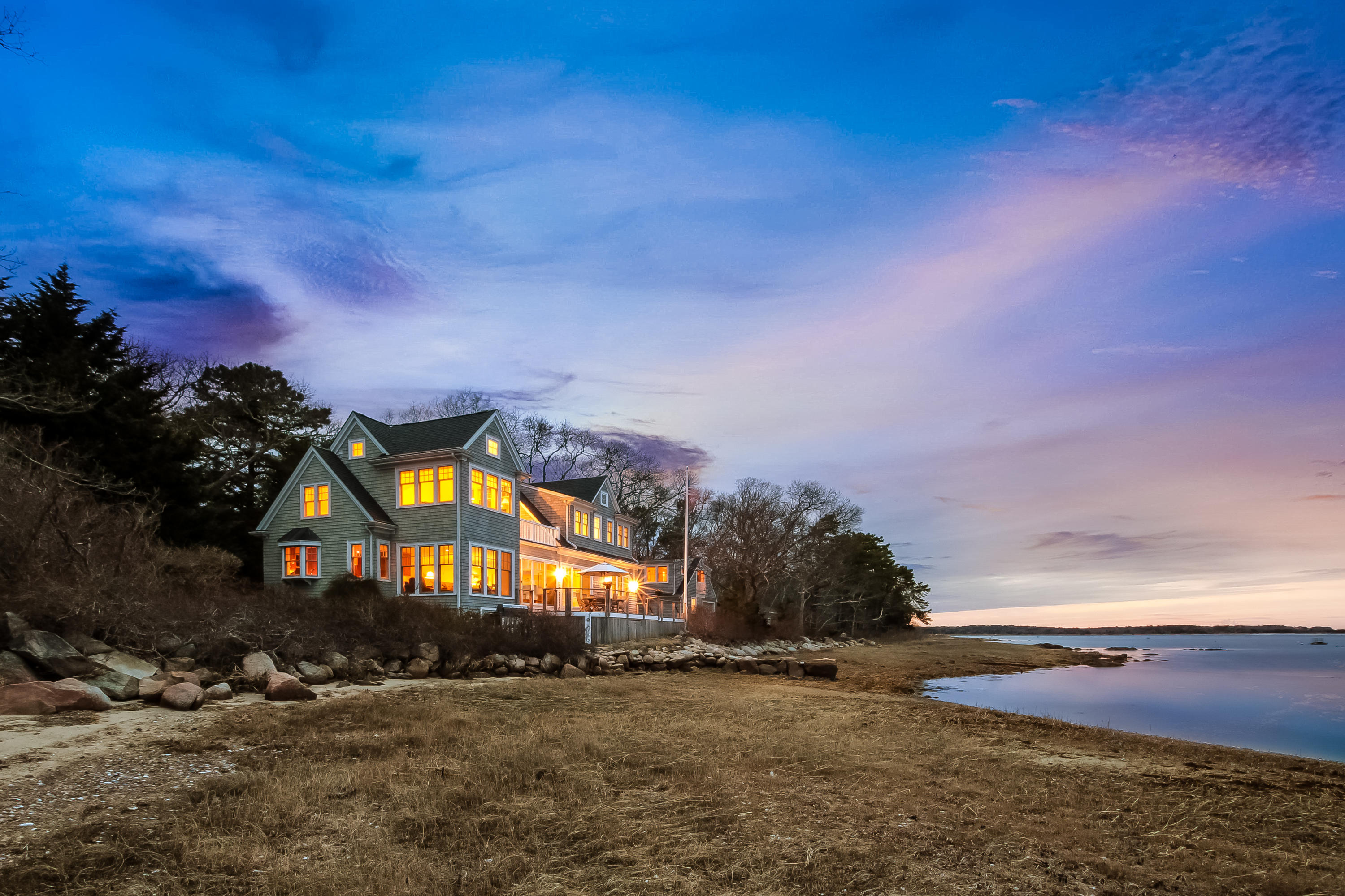 352 Scraggy Neck Road Cataumet, MA 02534 - Photo 28 of 36 a view of a big yard