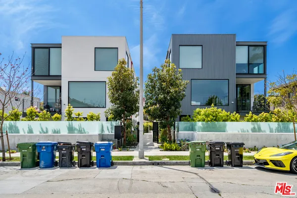 a building with trees in front of it