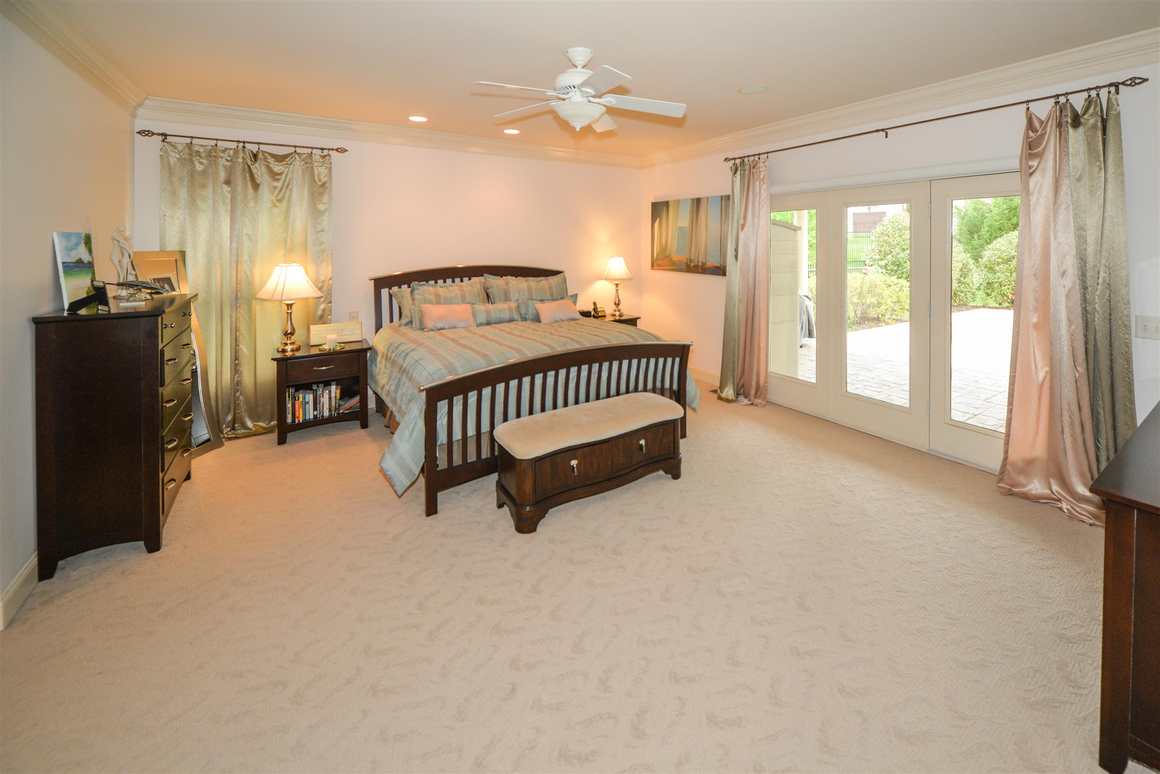 388 Sandcastle Road Franklin, TN 37069 - Photo 10 of 30 Large Master Suite with pool view