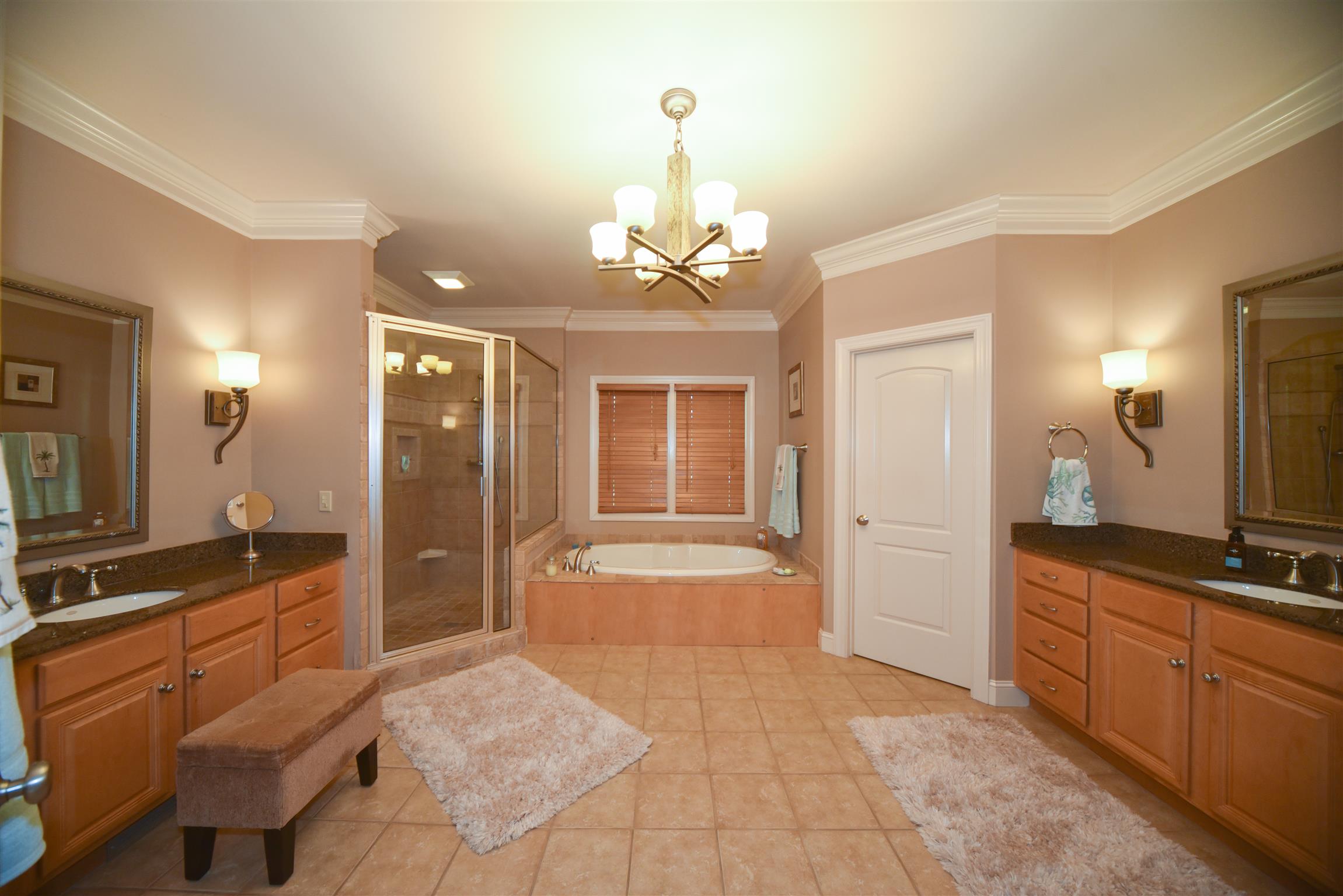 388 Sandcastle Road Franklin, TN 37069 - Photo 11 of 30 Master Suite bathroom with heated floors & jacuzzi tub