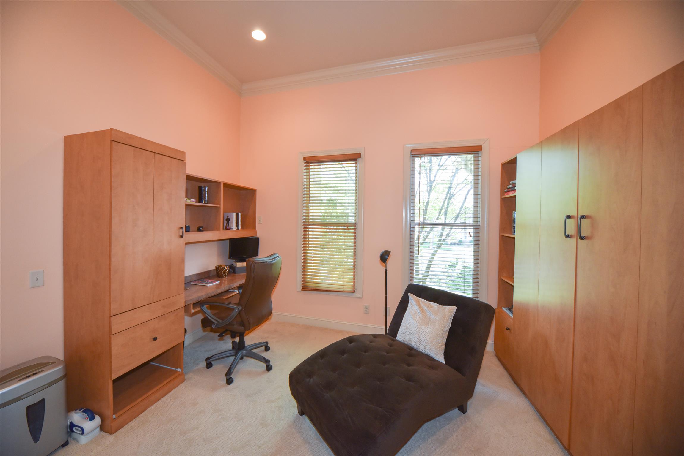 388 Sandcastle Road Franklin, TN 37069 - Photo 15 of 30 Office/ guest room with built in desk & queen size upgraded murphy bed