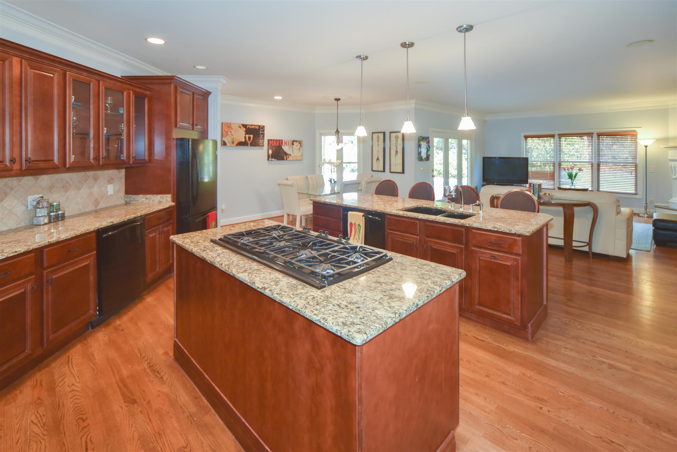 388 Sandcastle Road Franklin, TN 37069 - Photo 8 of 30 Thermador Kitchen, with 6 burner gas cooktop