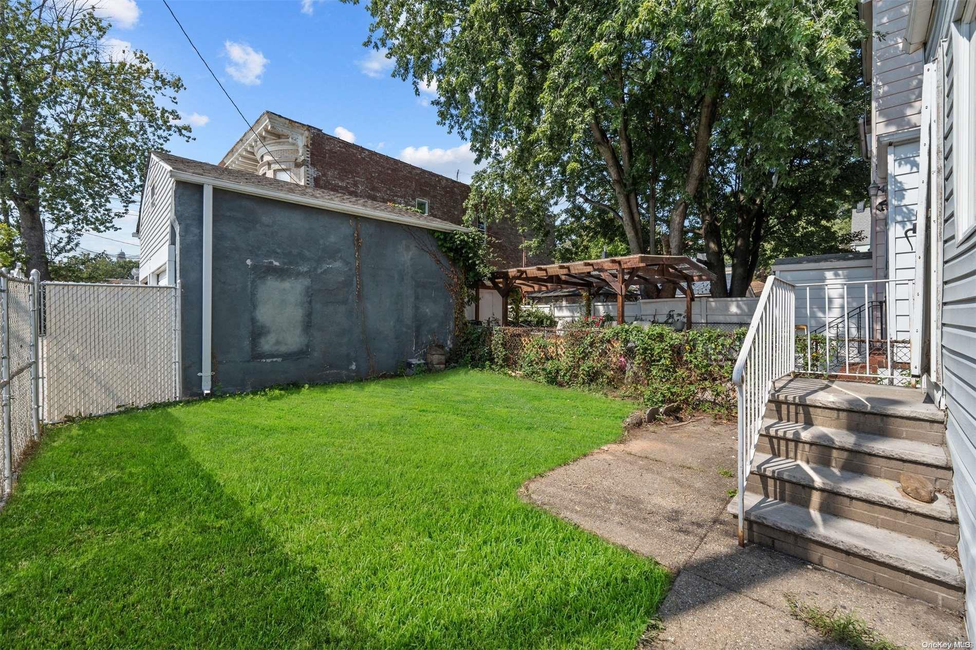 85-70 79th Street Queens, NY 11421 - Photo 16 of 18 a view of backyard with green space