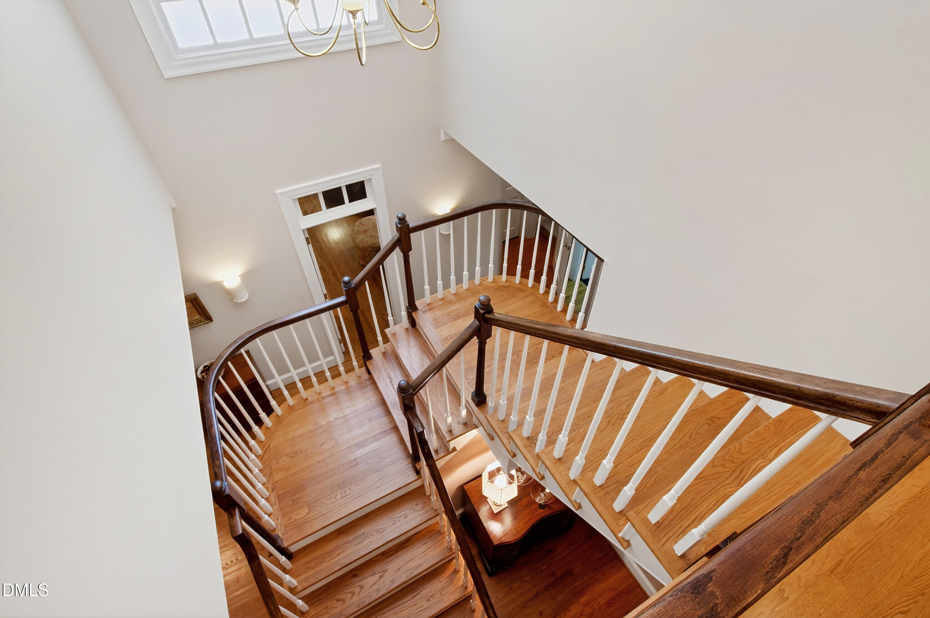 3708 Lubbock Drive Raleigh, NC 27612 - Photo 33 of 64 a view of stairs and furniture