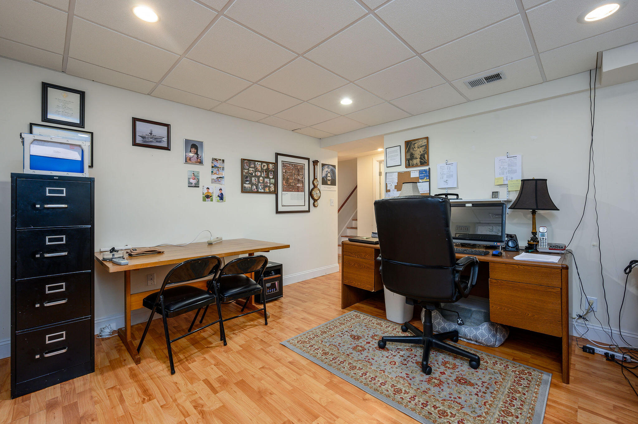 91 Forest Hills Road Cotuit, MA 02635 - Photo 36 of 49 Lower level office