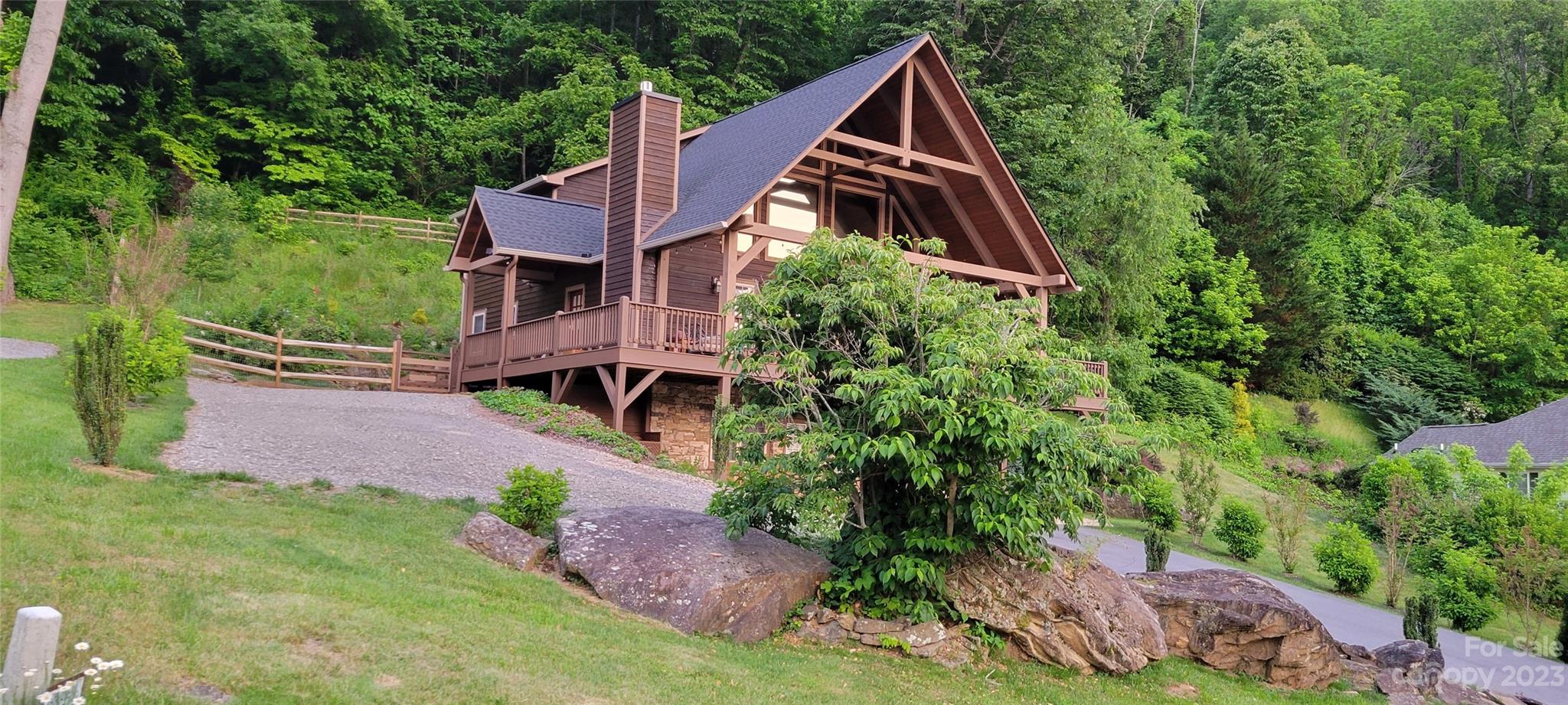 0 Rons Ridge, Unit 43 Waynesville, NC 28785 - Photo 4 of 4 an aerial view of a house
