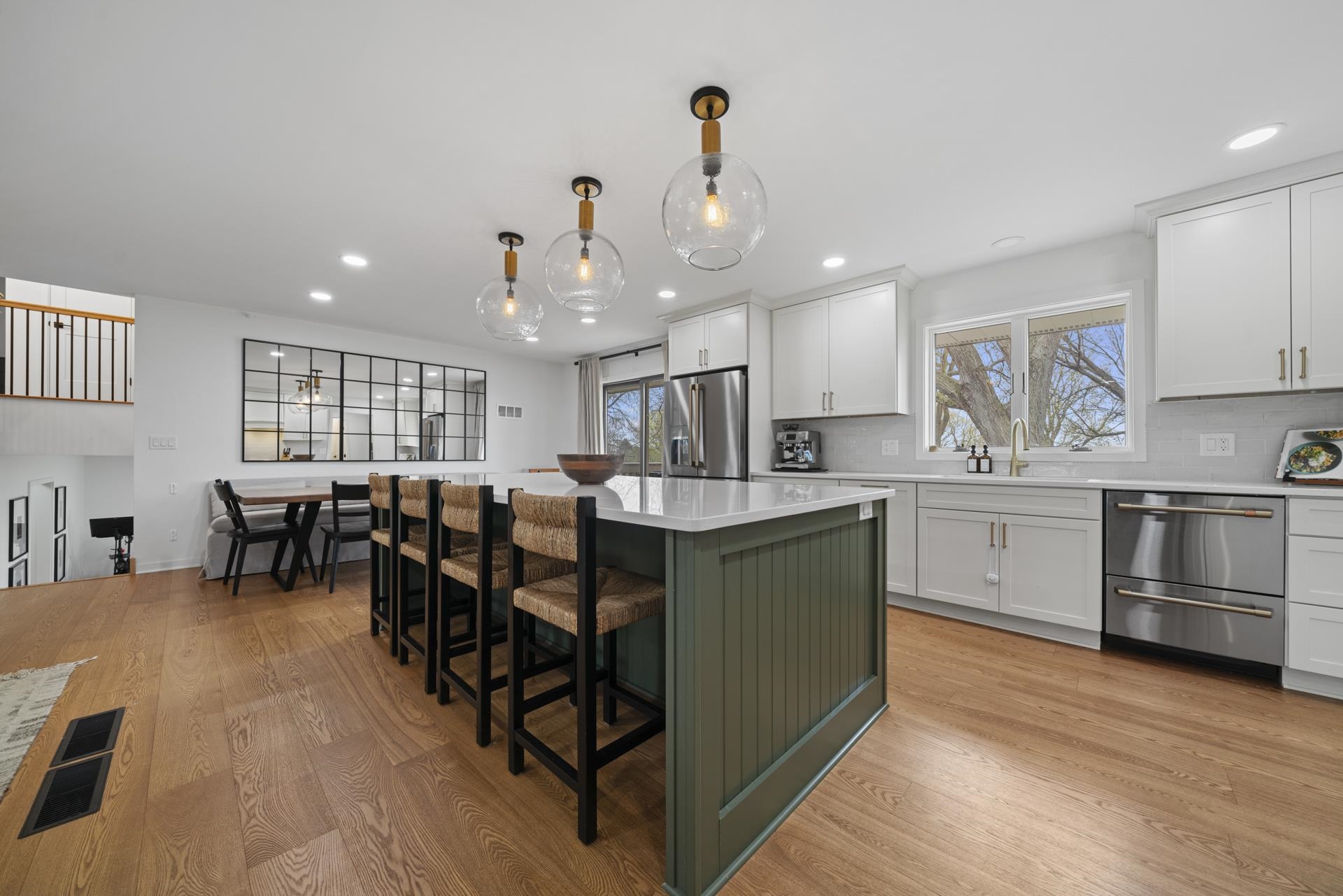 3075 East Water Road Byron, IL 61010 - Photo 2 of 46 a kitchen with counter top space cabinets and appliances