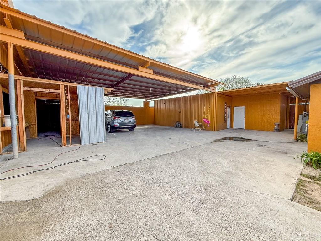 15 El Mesquite Lane Rio Grande City, TX 78582 - Photo 15 of 30 a view of a car garage