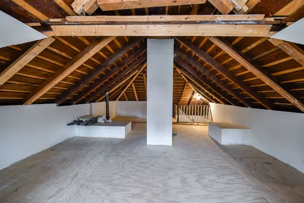 a view of under construction room and staircase