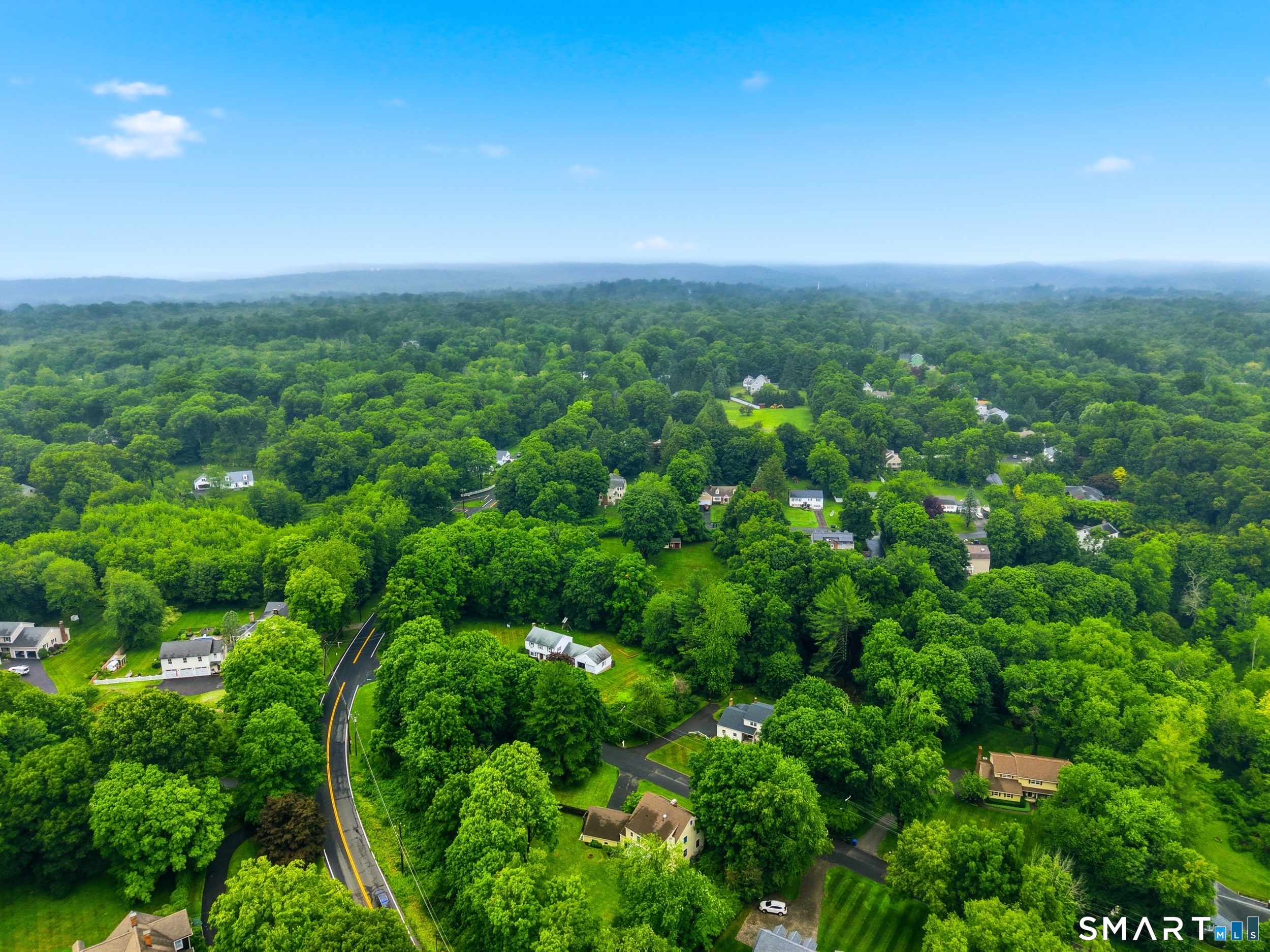 14 Woodchuck Lane Ridgefield, CT 06877 - Photo 39 of 39 Aerial View of the Neighborhood