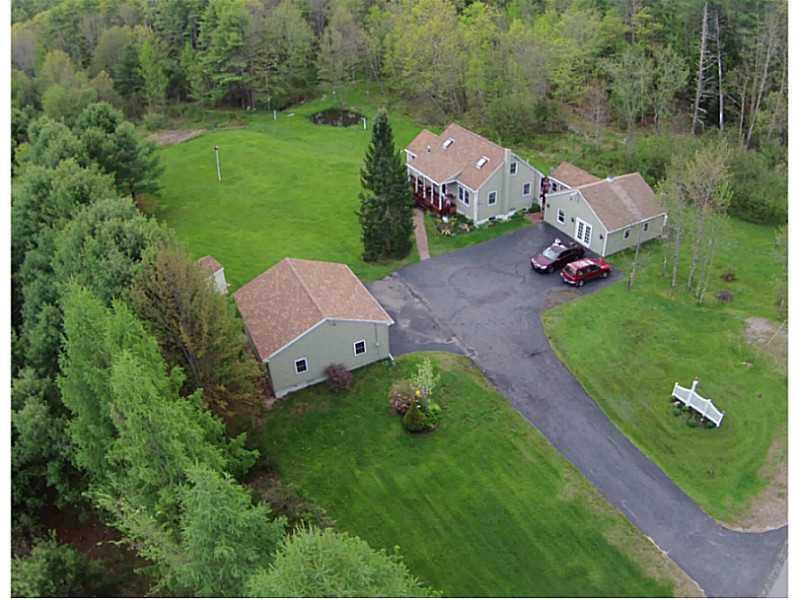 506 Hollis Road Hollis Center, ME 04042 - Photo 4 of 35 Aerial View.
