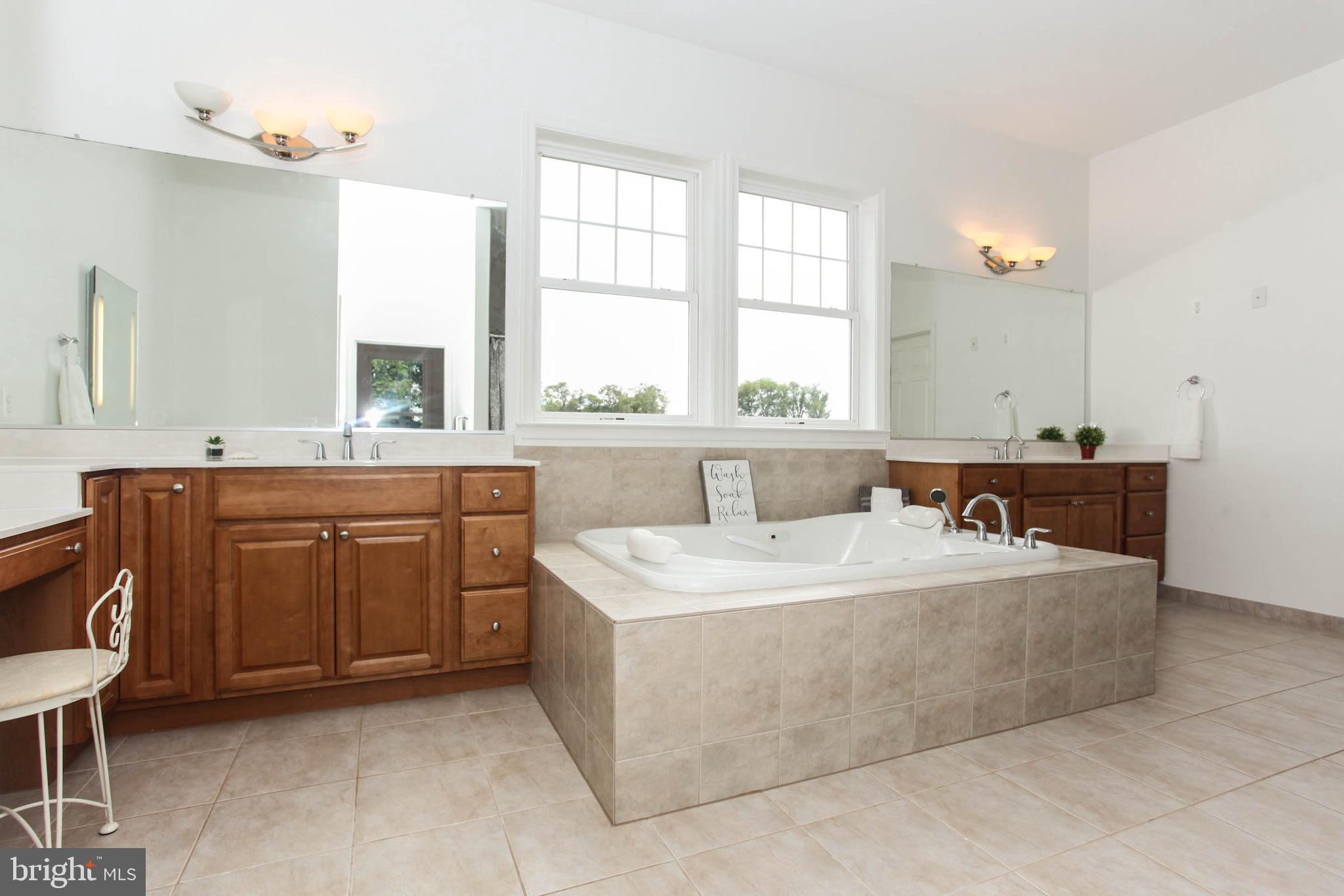12787 Frederick Road West Friendship, MD 21794 - Photo 21 of 69 Master bath and soaking tub