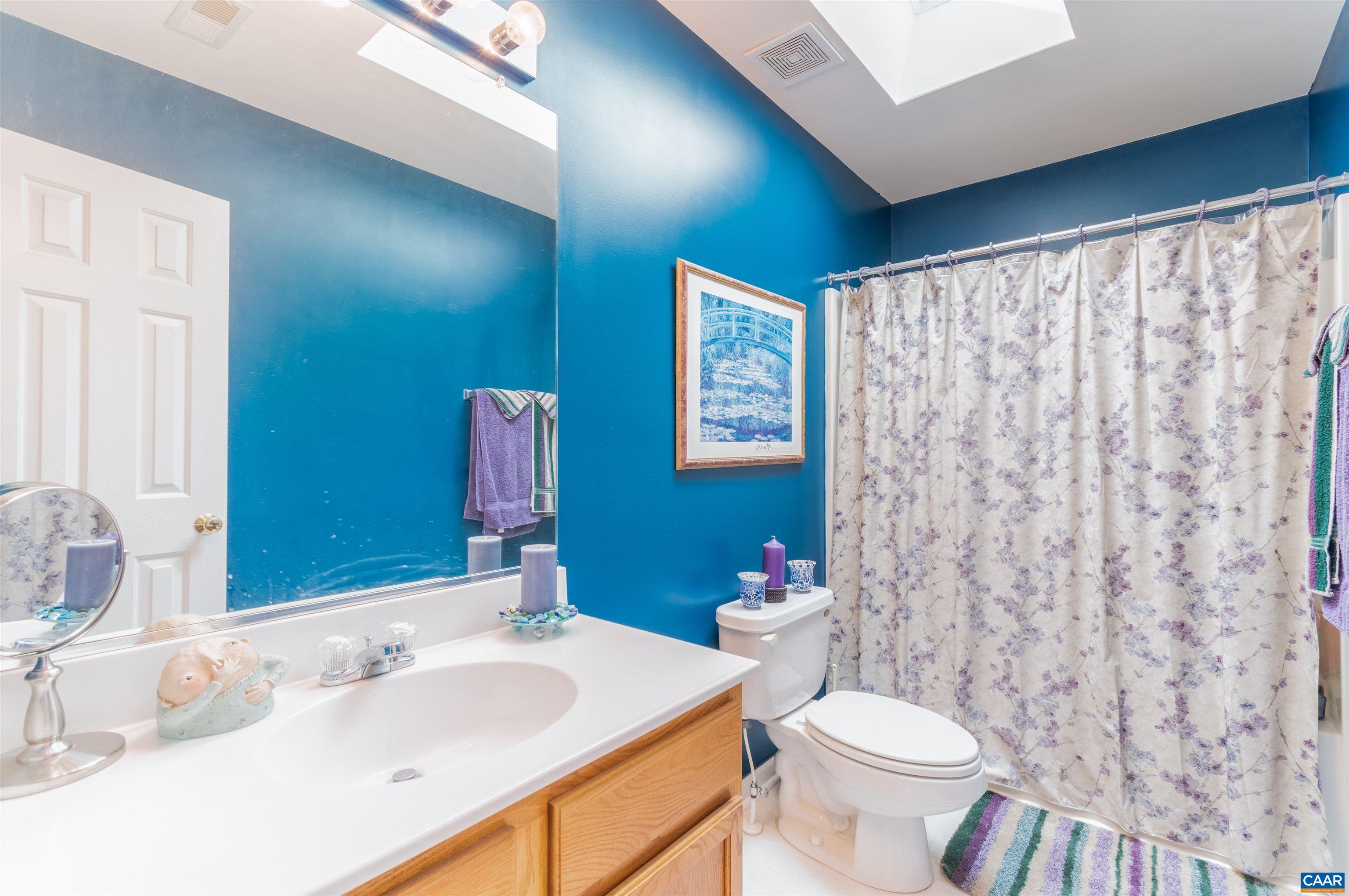46 Lilac Road Ruckersville, VA 22968 - Photo 21 of 26 a bathroom with a sink toilet and shower