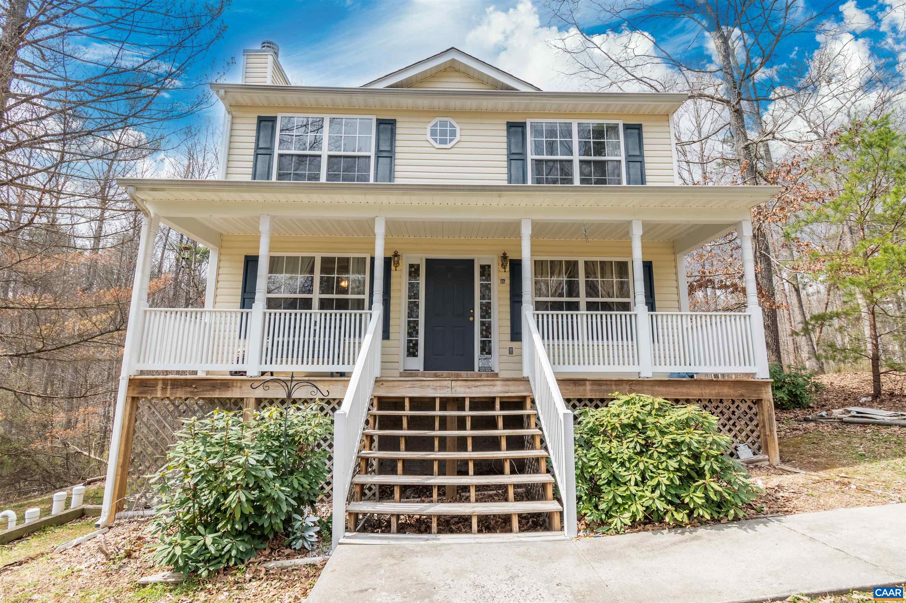 46 Lilac Road Ruckersville, VA 22968 - Photo 26 of 26 front view of a building and a yard
