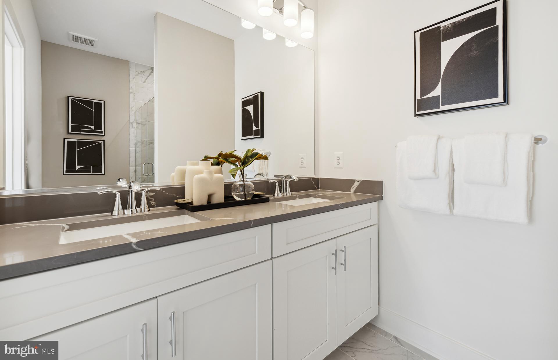 14495 Leafhopper Drive Boyds, MD 20841 - Photo 11 of 37 a bathroom with a sink and a mirror