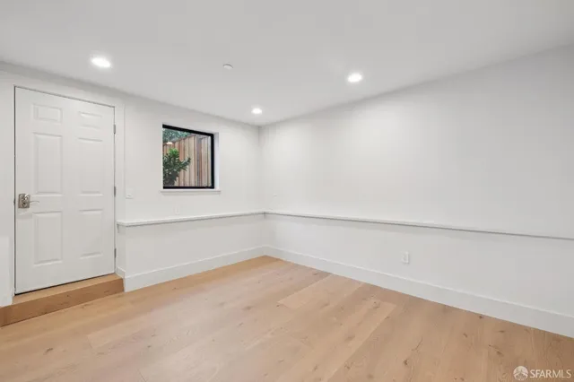 a view of empty room