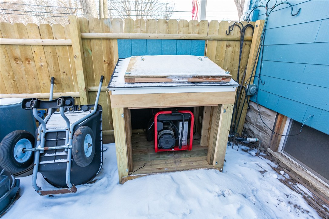 495 Coldwater Road Gates, NY 14624 - Photo 36 of 48 Portable generator housing was custom built