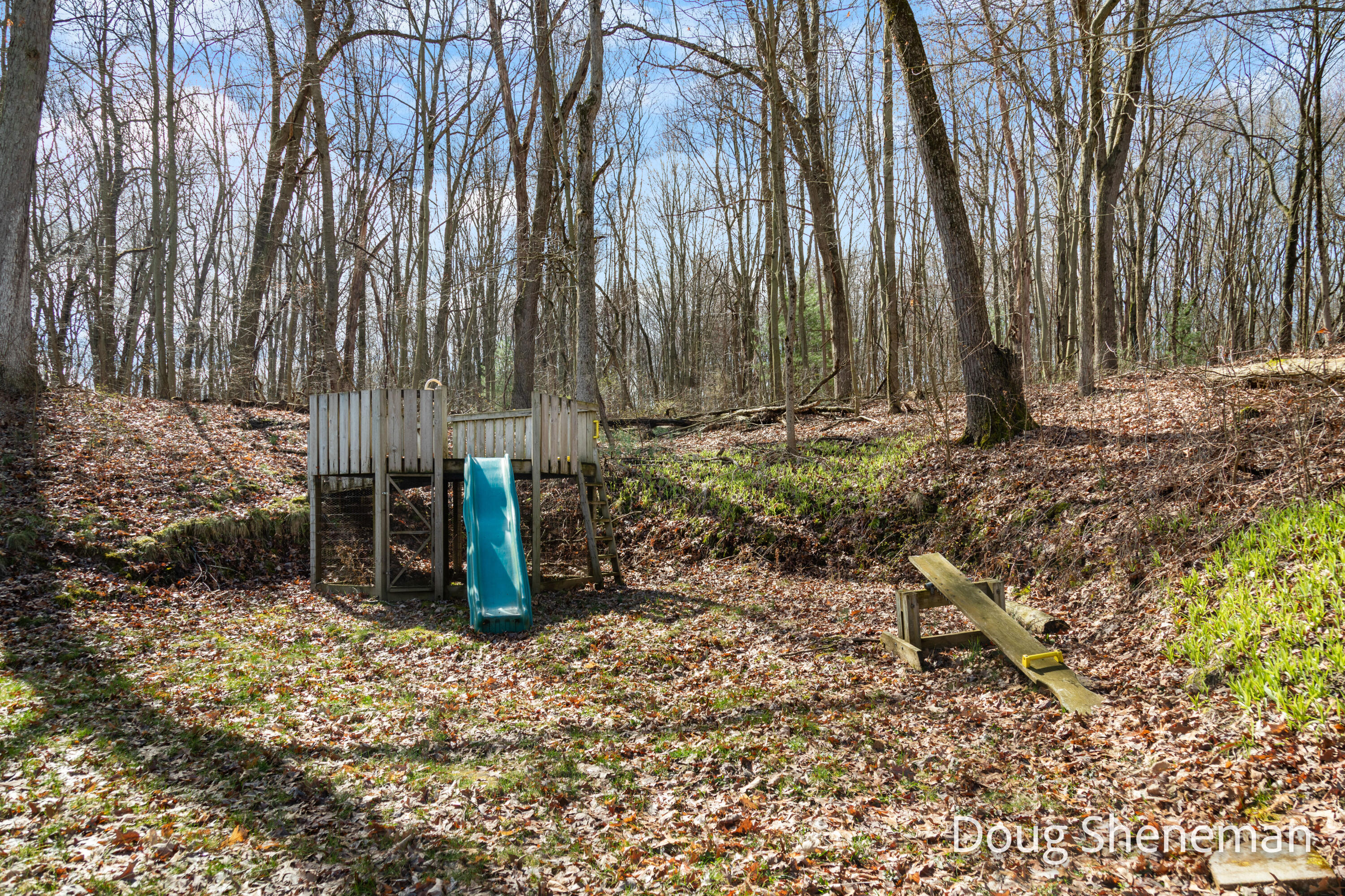 26 Pine Road Plainwell, MI 49080 - Photo 27 of 31 Backyard/ Playset