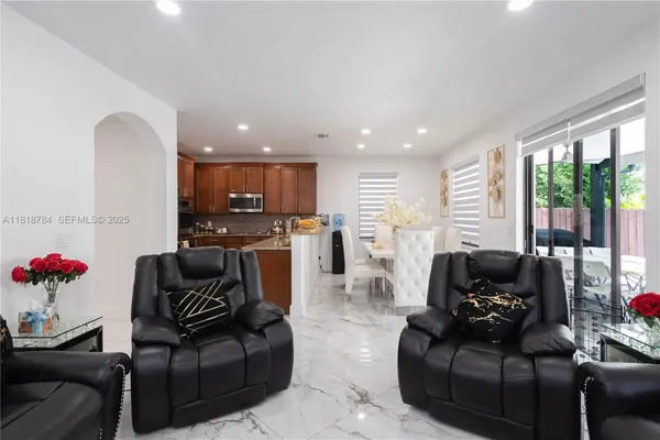 a bed room with a bed and a couch