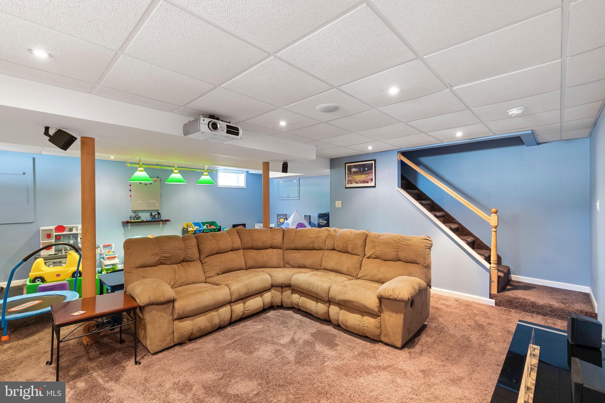 433 Ridge Avenue Glendora, NJ 08029 - Photo 20 of 42 Spacious finished basement