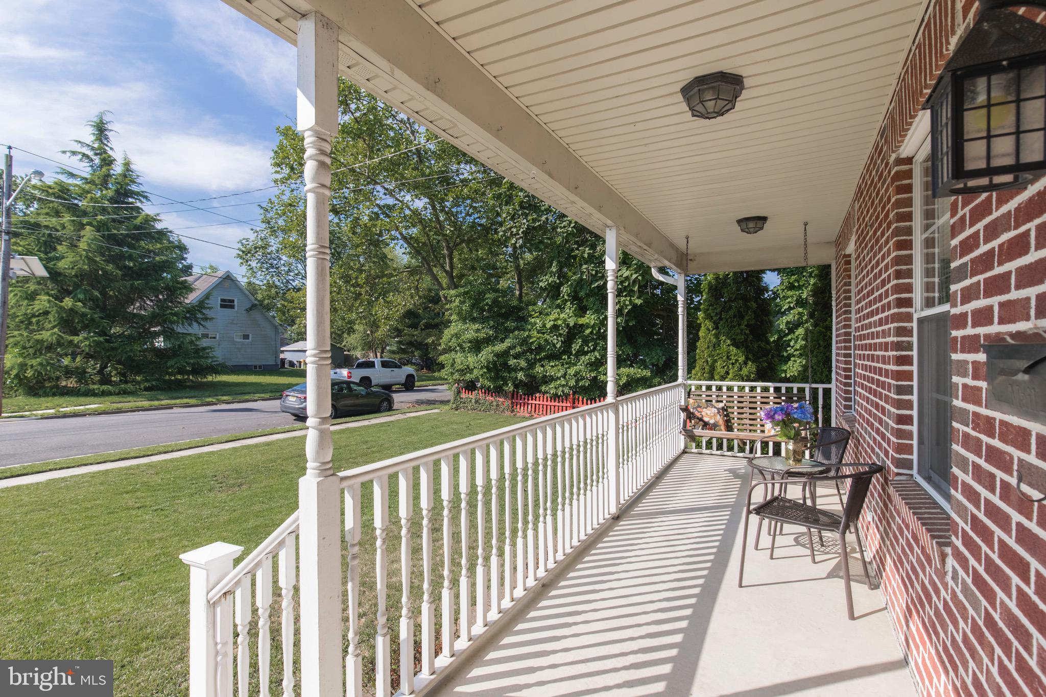 Beautiful front porch