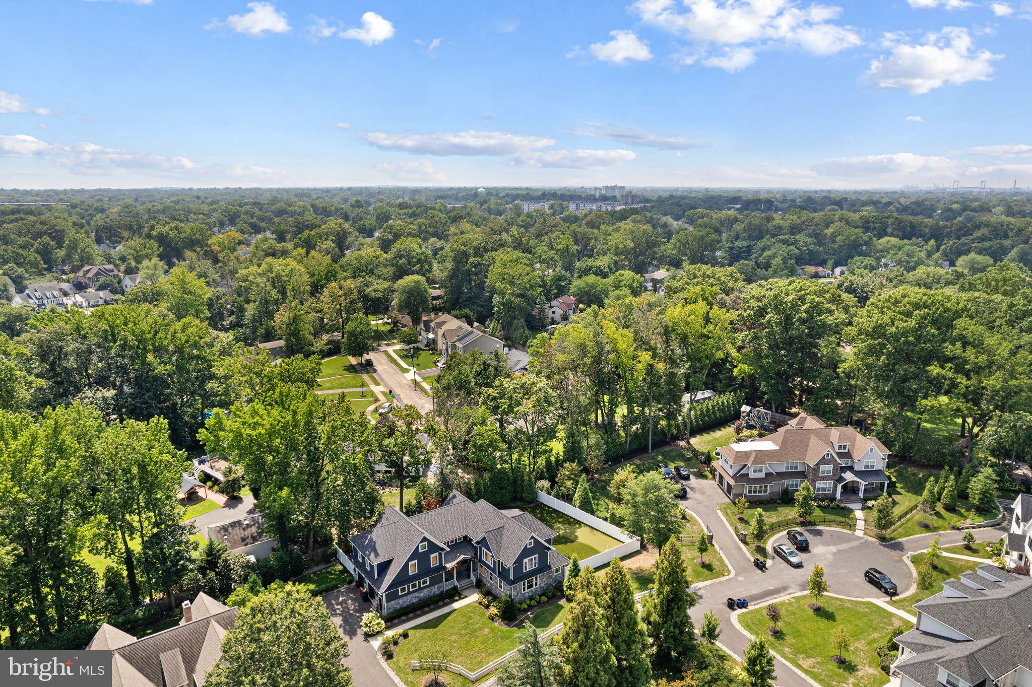 582 Jobel Drive Haddonfield, NJ 08033 - Photo 4 of 9 an aerial view of residential house with outdoor space