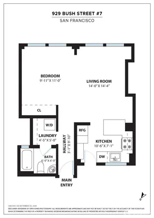 $499,000 | 929 Bush Street, Unit 7, San Francisco, CA 94109