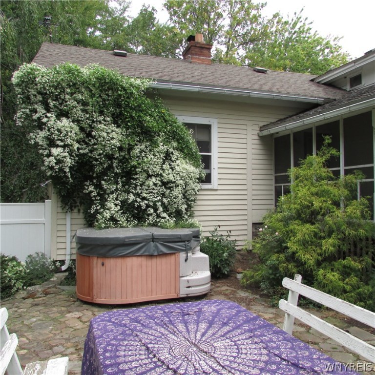 3282 Coomer Road Newfane, NY 14108 - Photo 20 of 25 Patio and hot tub
