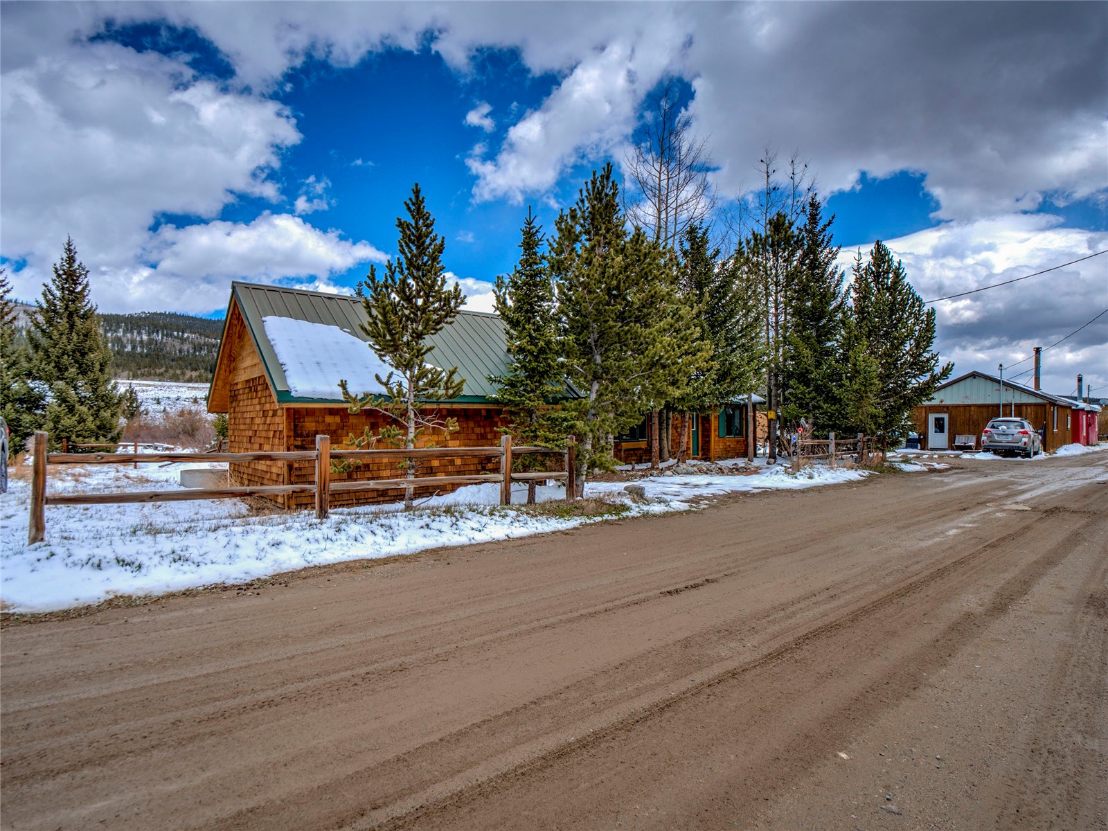 46 Singleton Road Alma, CO 80420 - Photo 45 of 50 a car parked on the side of the road