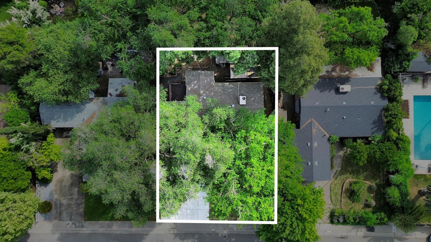 5262 Flagstone Street Carmichael, CA 95608 - Photo 11 of 31 an aerial view of house with yard and outdoor seating