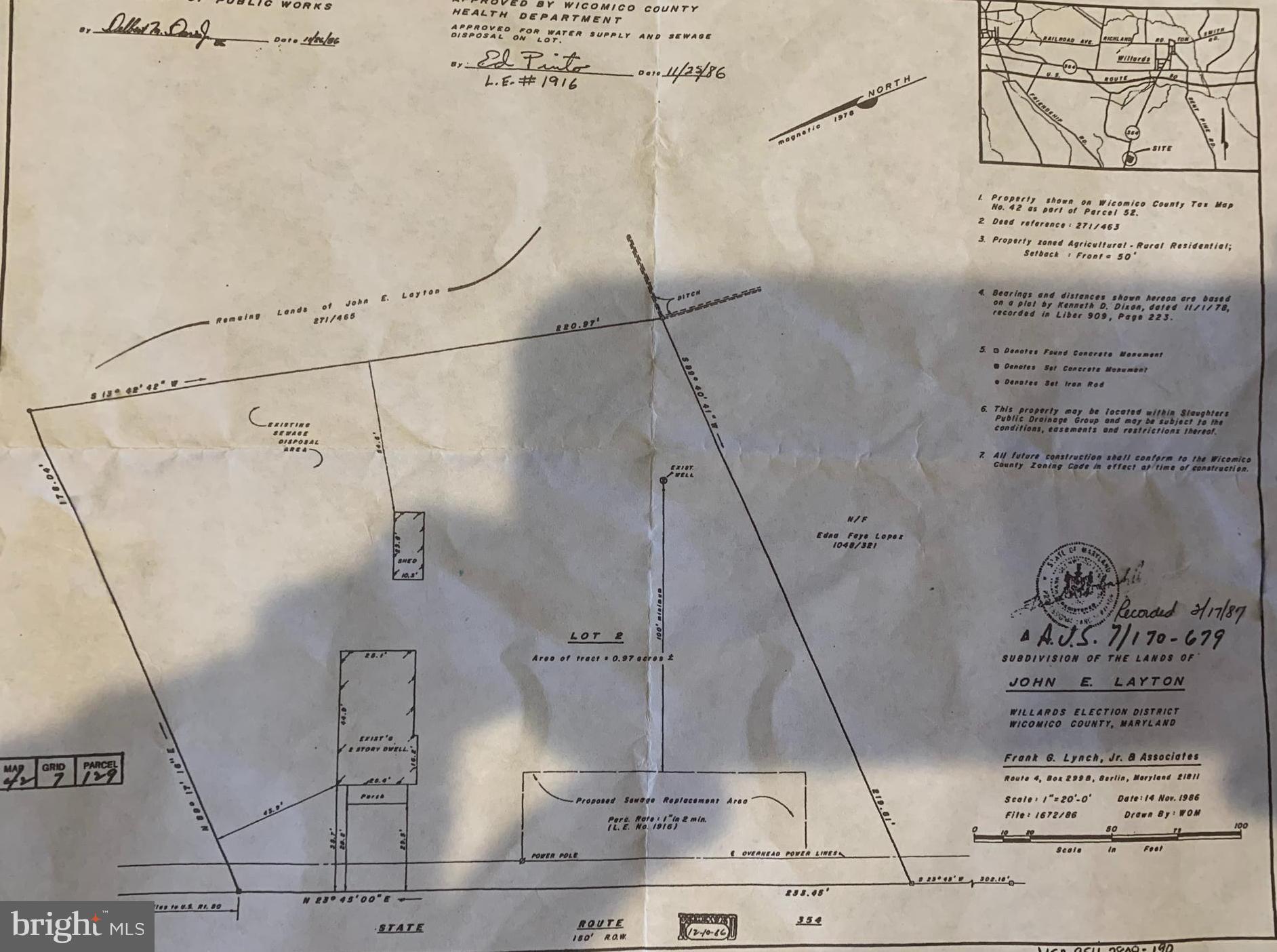 6431 Powellville Road Willards, MD 21874 - Photo 15 of 15 Property Survey