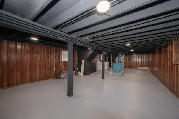 a view of water heater room