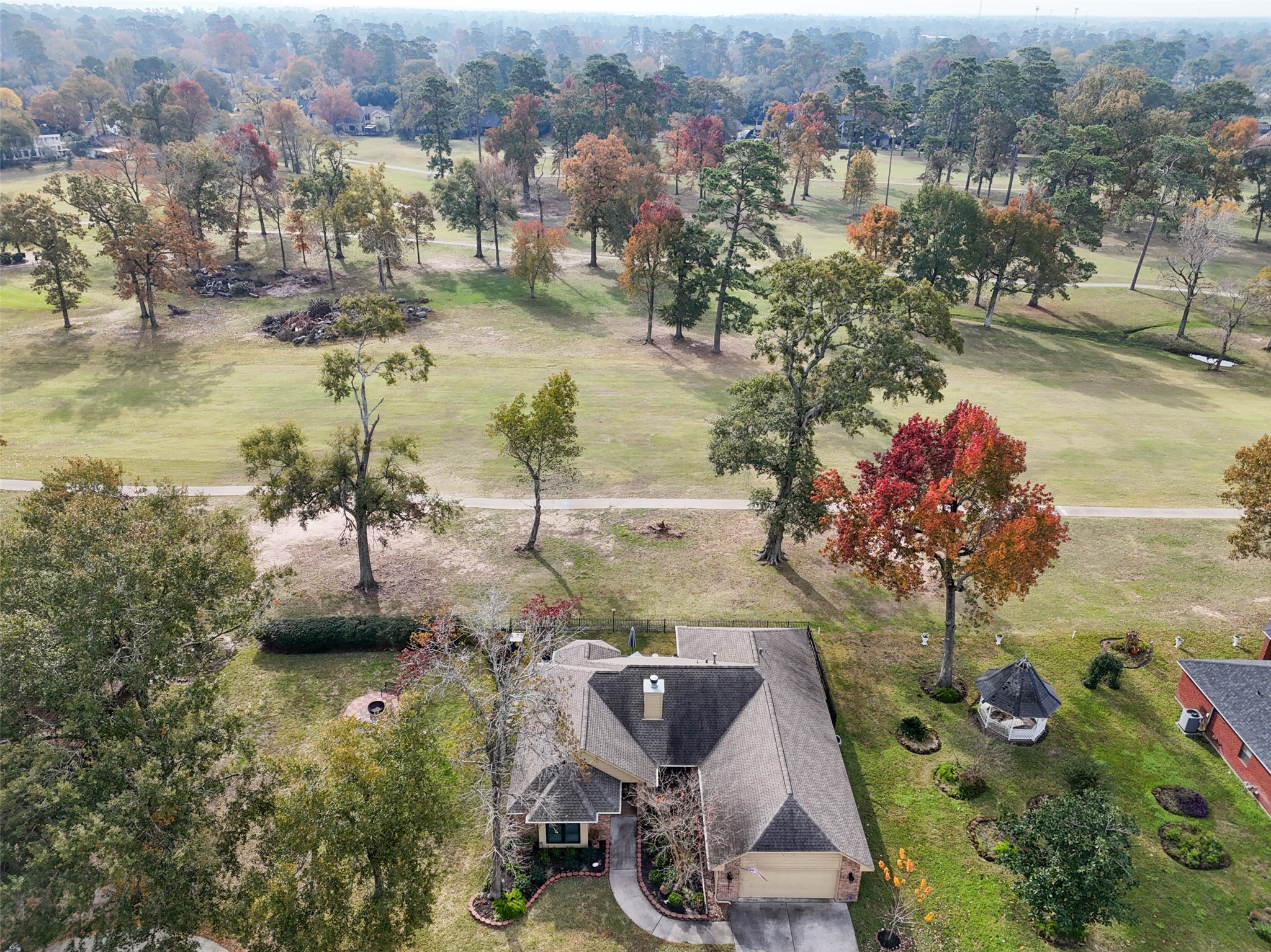20256 Ivy Point Circle Humble, TX 77346 - Photo 33 of 36 an aerial view of a house with yard