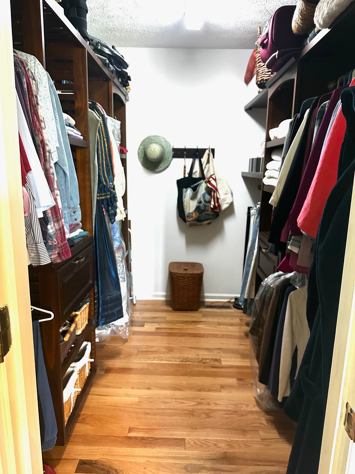 5292 Old Harding Road Franklin, TN 37064 - Photo 18 of 25 a view of walk in closet with clothes and shoes
